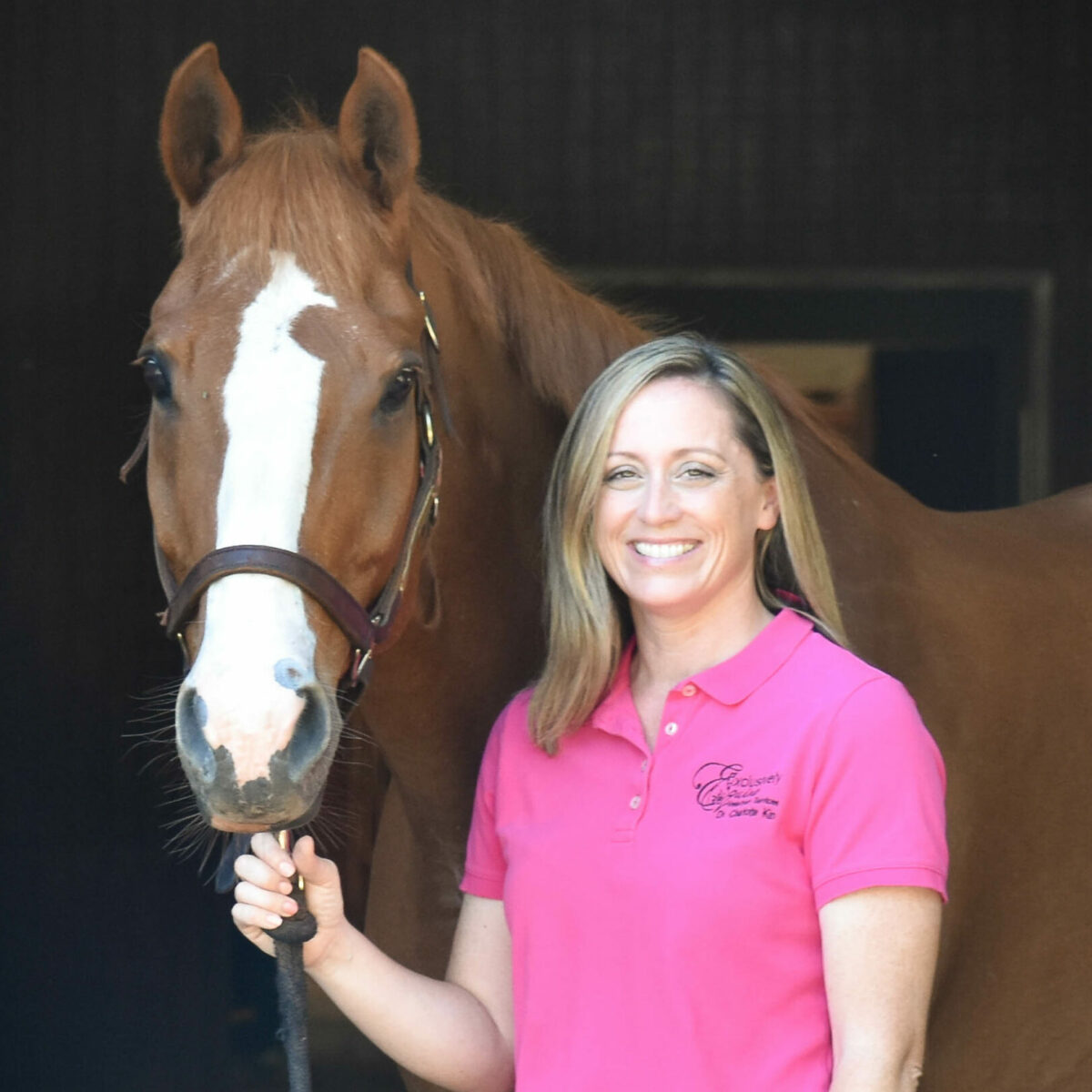 Dr. Kin with horse