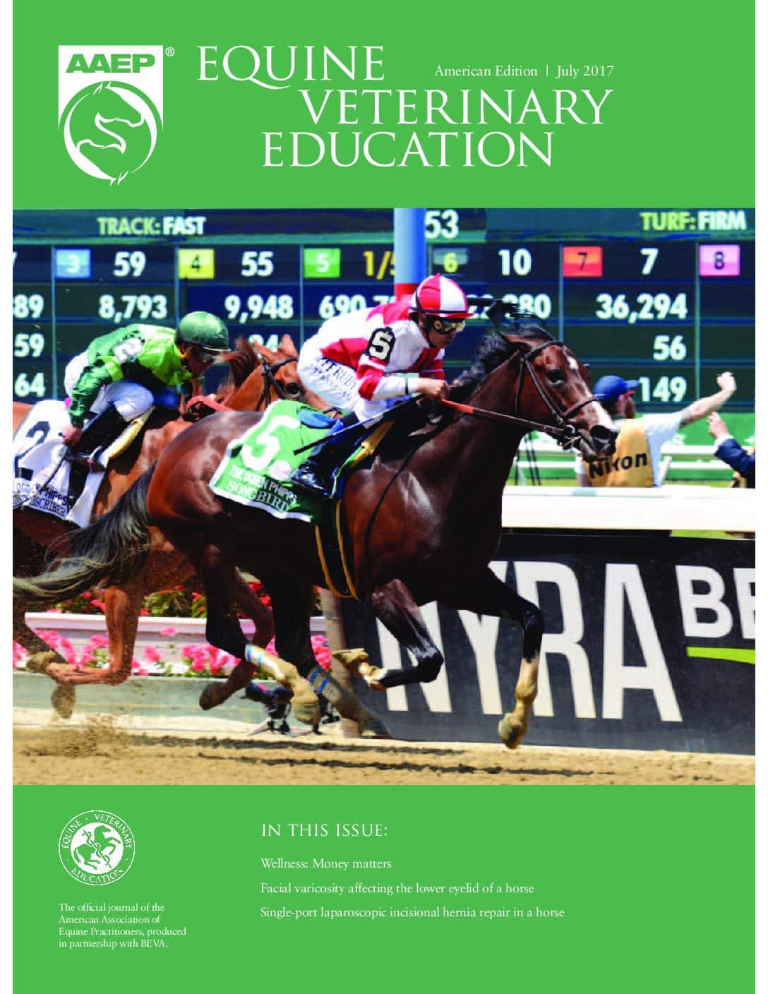 Equine Veterinary Education: July 2017 – AAEP